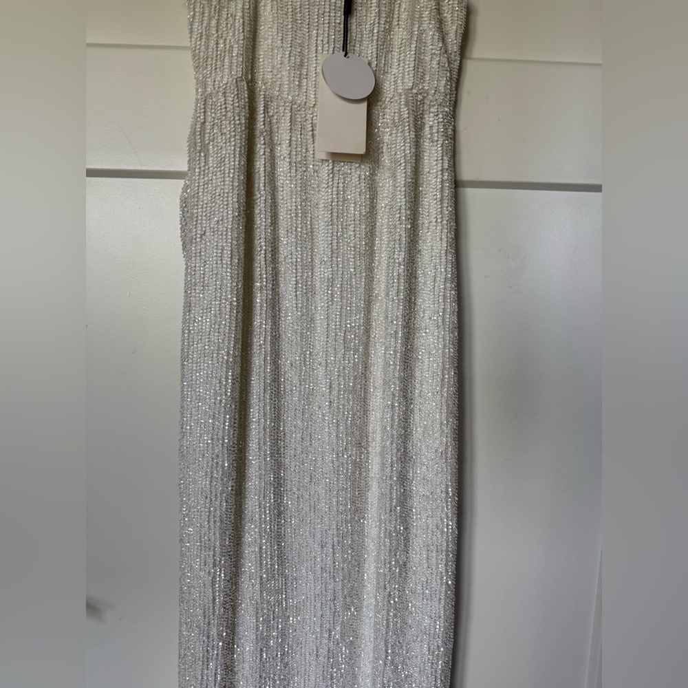 Retrofete Katya Dress in Moonglow White XS - new with flaws - Picture 7 of 12